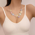 Pastel Starfish Pendant Necklace