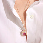 DIY Heart Locket Necklace Charm