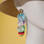 Dopamine Grape Celebrity Earrings