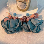 Chunky Flower Bloom Petal Earrings