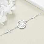 Mustard Seed Mountain Silver Bracelet