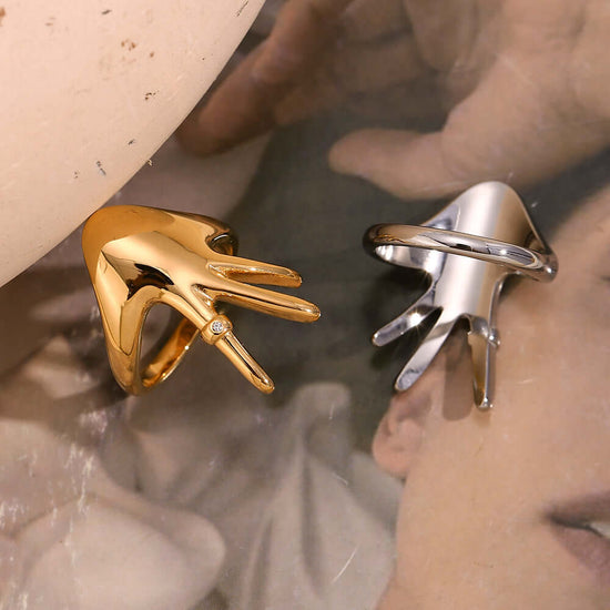 Creative Hand Ring | R5045