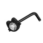 L Bend Hello Kitty Nose Stud