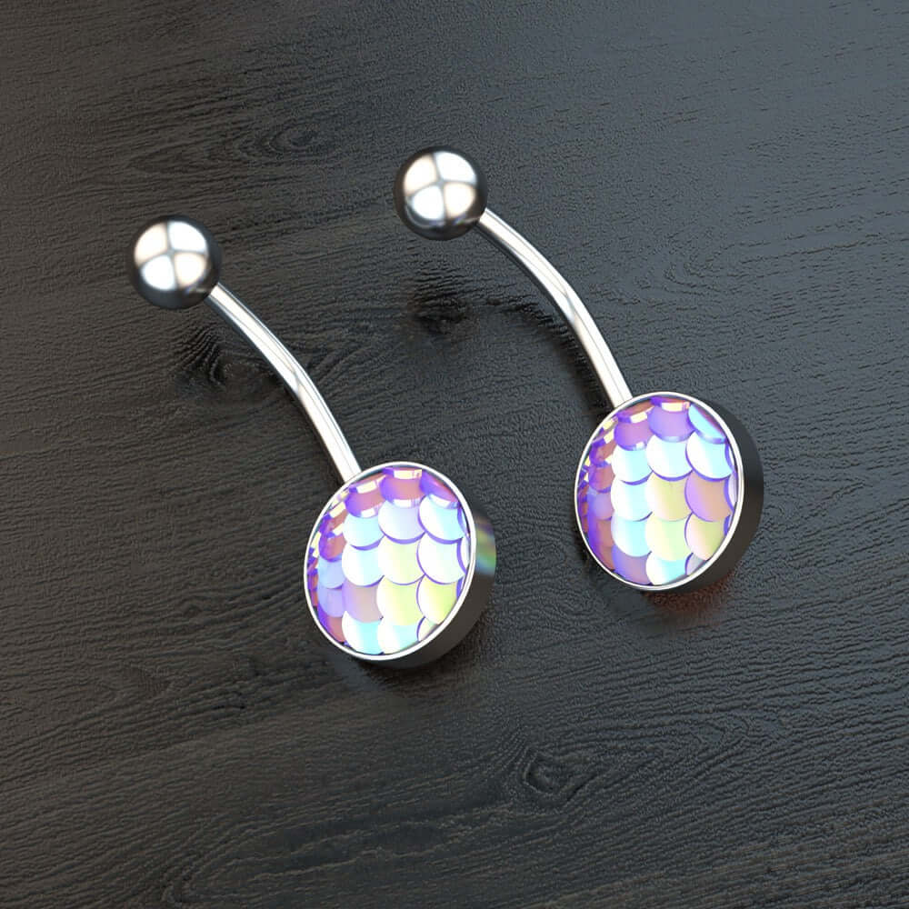 Creative Fish Scale Navel Nail | WH2131