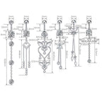 Sparkling Tassel Navel Rings | WH2574