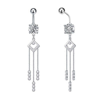 Sparkling Tassel Navel Rings | WH2574
