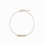 White Flower Daisy Adjustable Bracelets