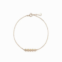 White Flower Daisy Adjustable Bracelets