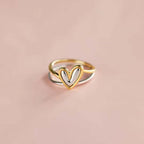 Self Love Mini Heart Stacking Ring Set
