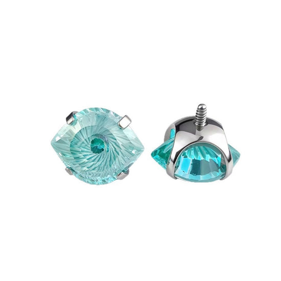 Evil Eye Sparkle Helix Tragus Stud