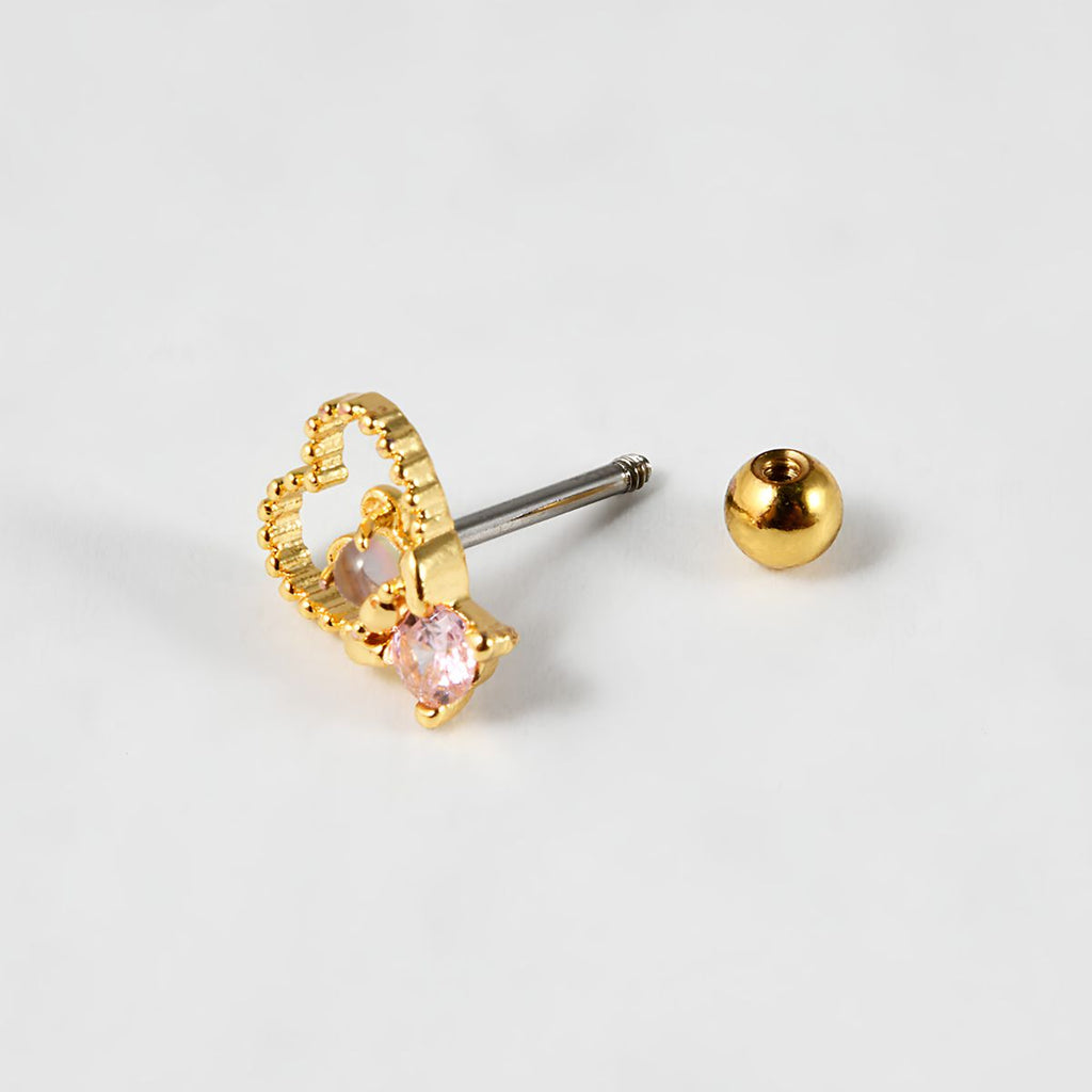 Hugging Bear Hypoallergenic Conch Earrings