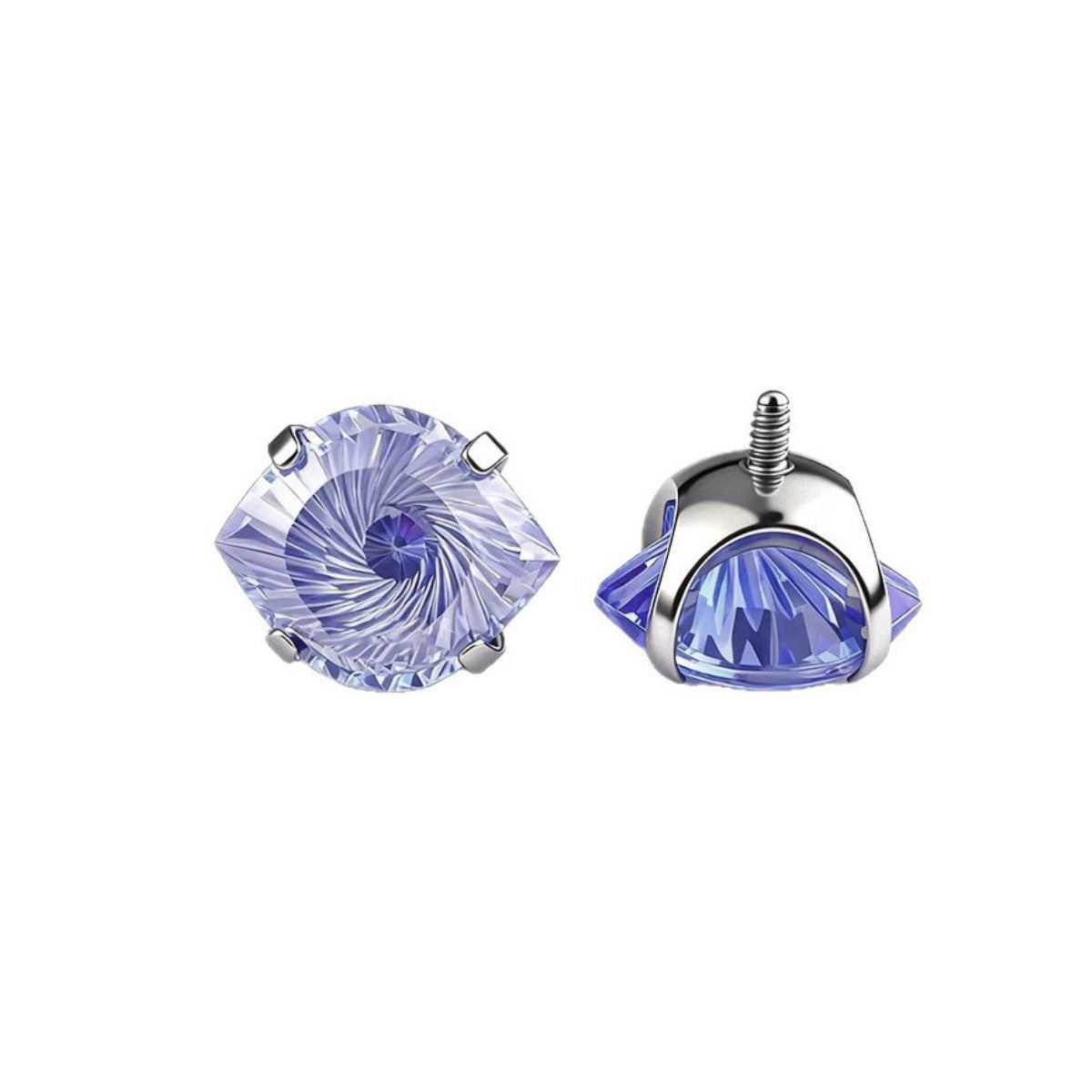 Evil Eye Sparkle Helix Tragus Stud