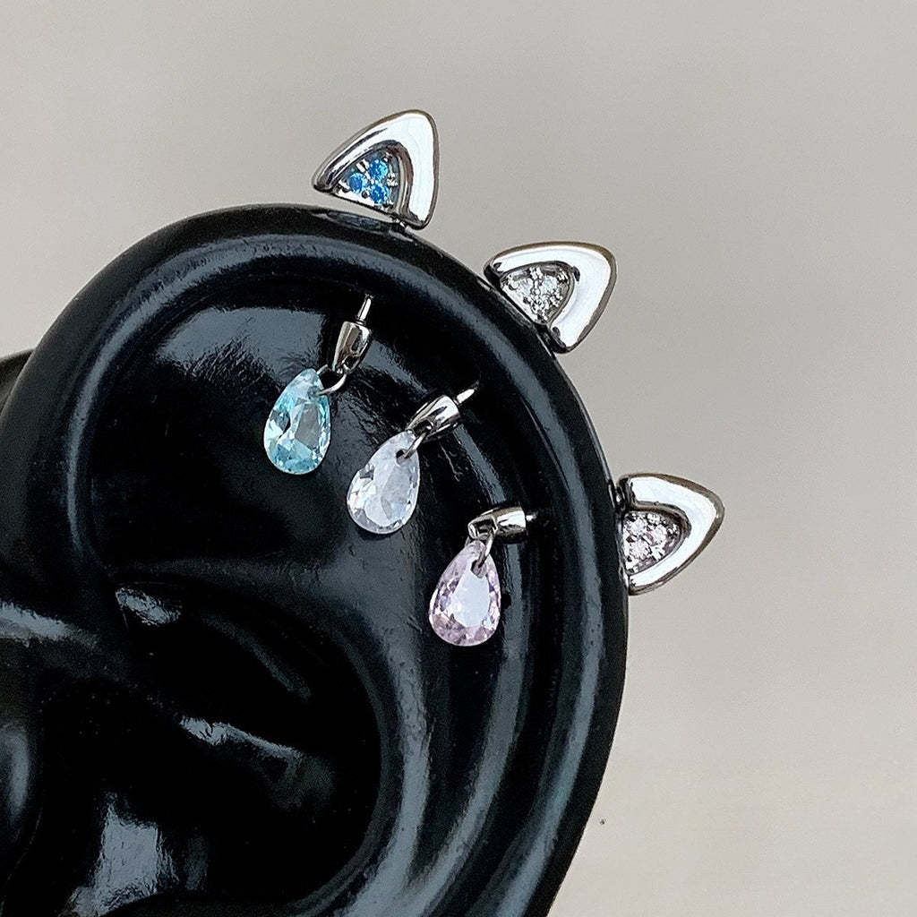 Kitty Ear Forward Helix Ear Piercing