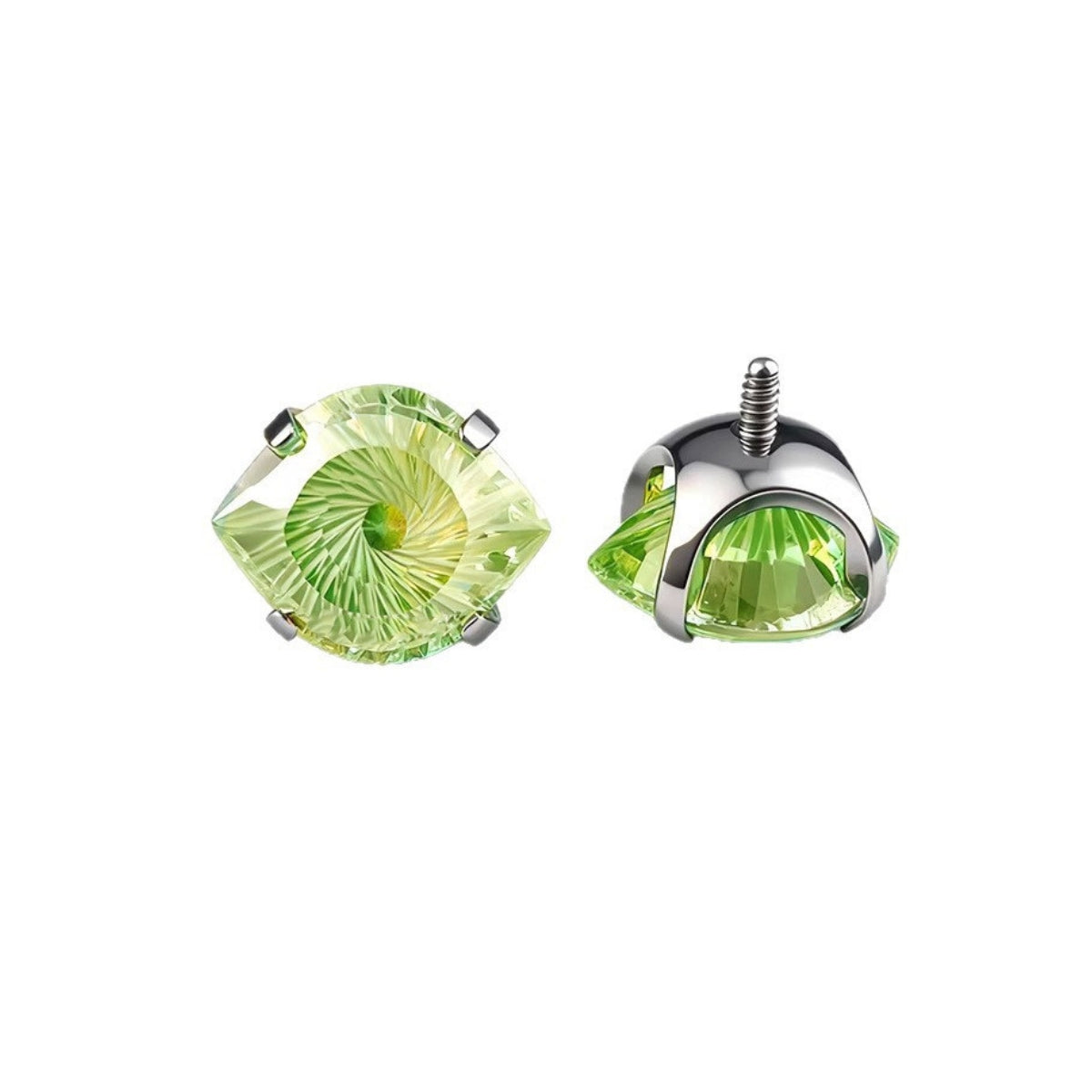 Evil Eye Sparkle Helix Tragus Stud