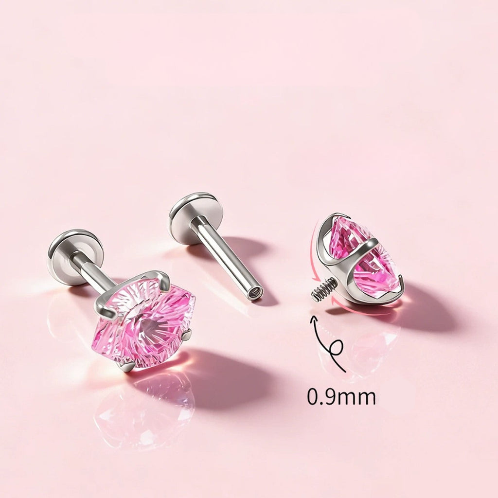 Evil Eye Sparkle Helix Tragus Stud