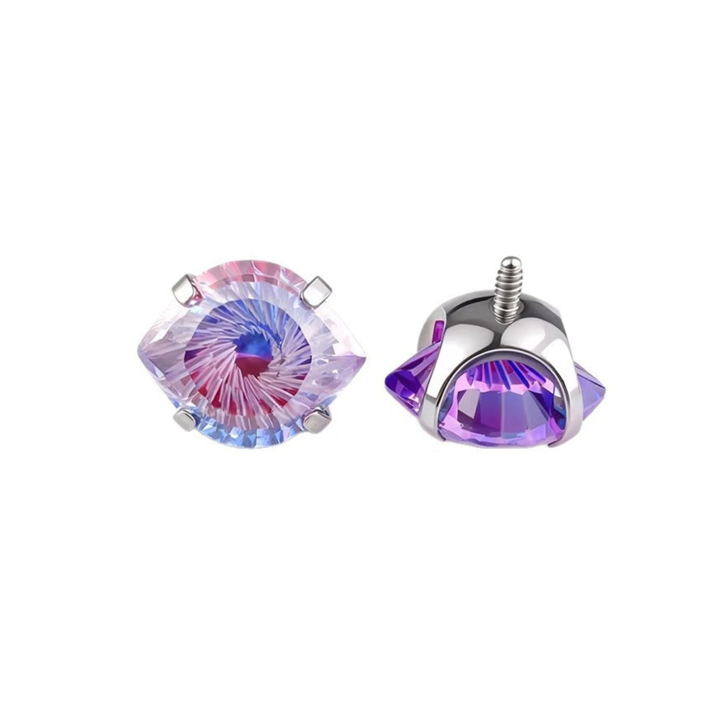 Evil Eye Sparkle Helix Tragus Stud