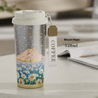 Titanium Coffee Mug Thermos Cup With Lid