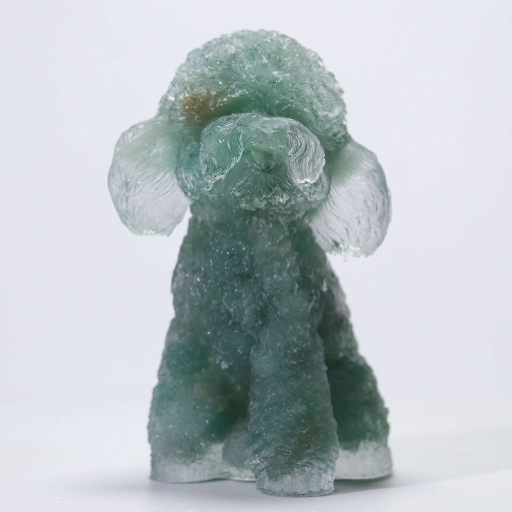 Epoxy Poodle Ornaments Home Decoration