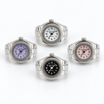 Retro Timepiece Mini Watch Ring