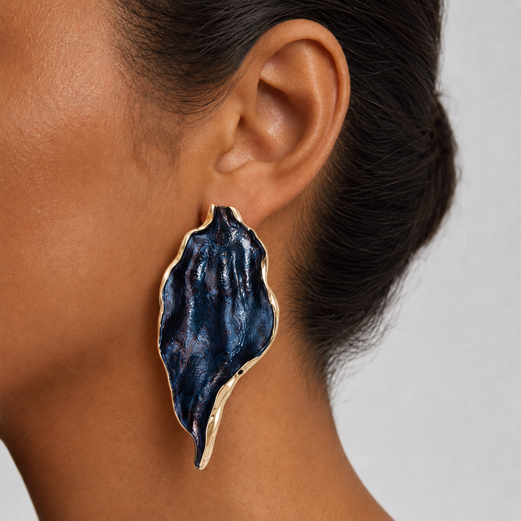 Glory Irregular Petal Earrings