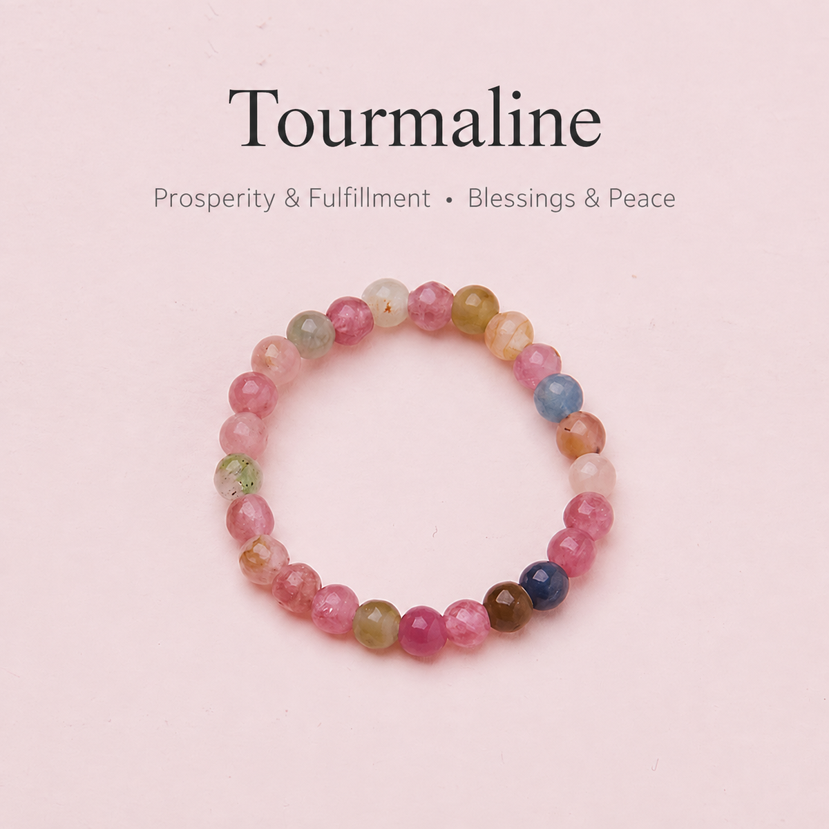 Lucky Guardian Tourmaline Beaded Ring