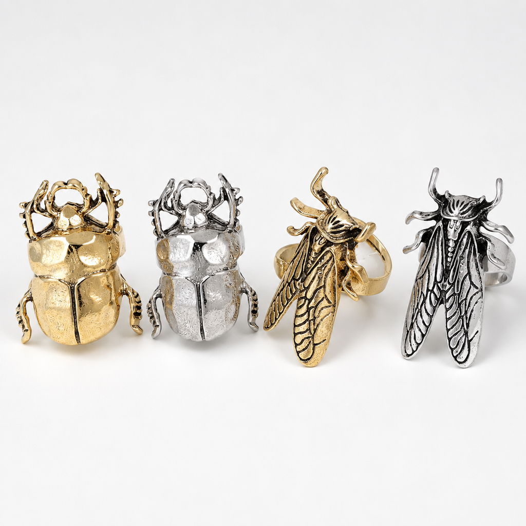 Quirky Ladybug Insect Ring