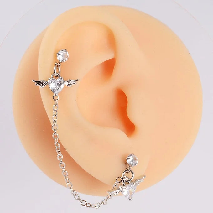 cartilage earrings, piercing jewelry, cartilage piercing, body jewelry, helix piercing, helix earrings, tragus piercing