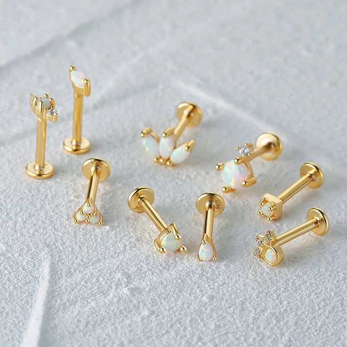 cartilage earrings, piercing jewelry, cartilage piercing, body jewelry, helix piercing, helix earrings, tragus piercing