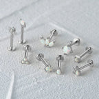 cartilage earrings, piercing jewelry, cartilage piercing, body jewelry, helix piercing, helix earrings, tragus piercing