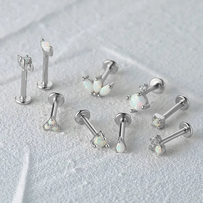 cartilage earrings, piercing jewelry, cartilage piercing, body jewelry, helix piercing, helix earrings, tragus piercing