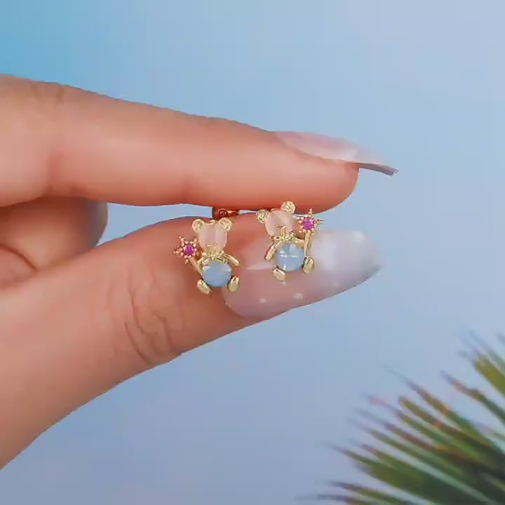 20G Cartilage Stud Earring, Flower Conch Studs, Tragus Studs | EGD0336
