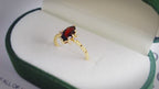 Natural Marquise Ruby July Birthstone Ring  | TB1575