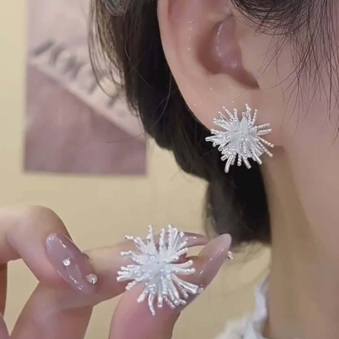 Starburst Fireworks Stud Earrings