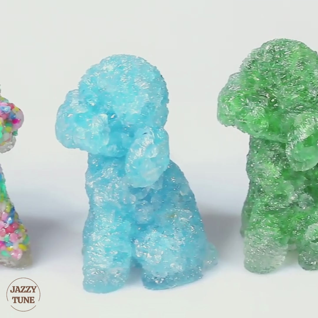 Epoxy Poodle Ornaments Home Decoration