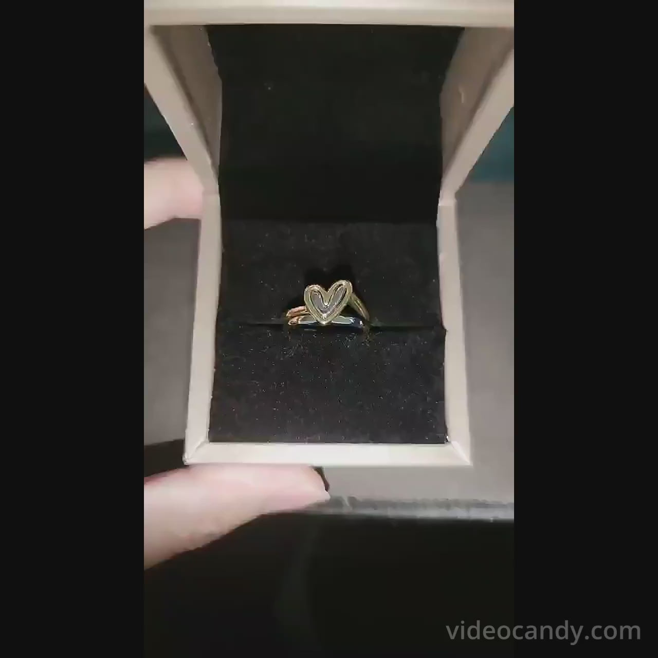 Self Love Mini Heart Stacking Ring Set | YS020