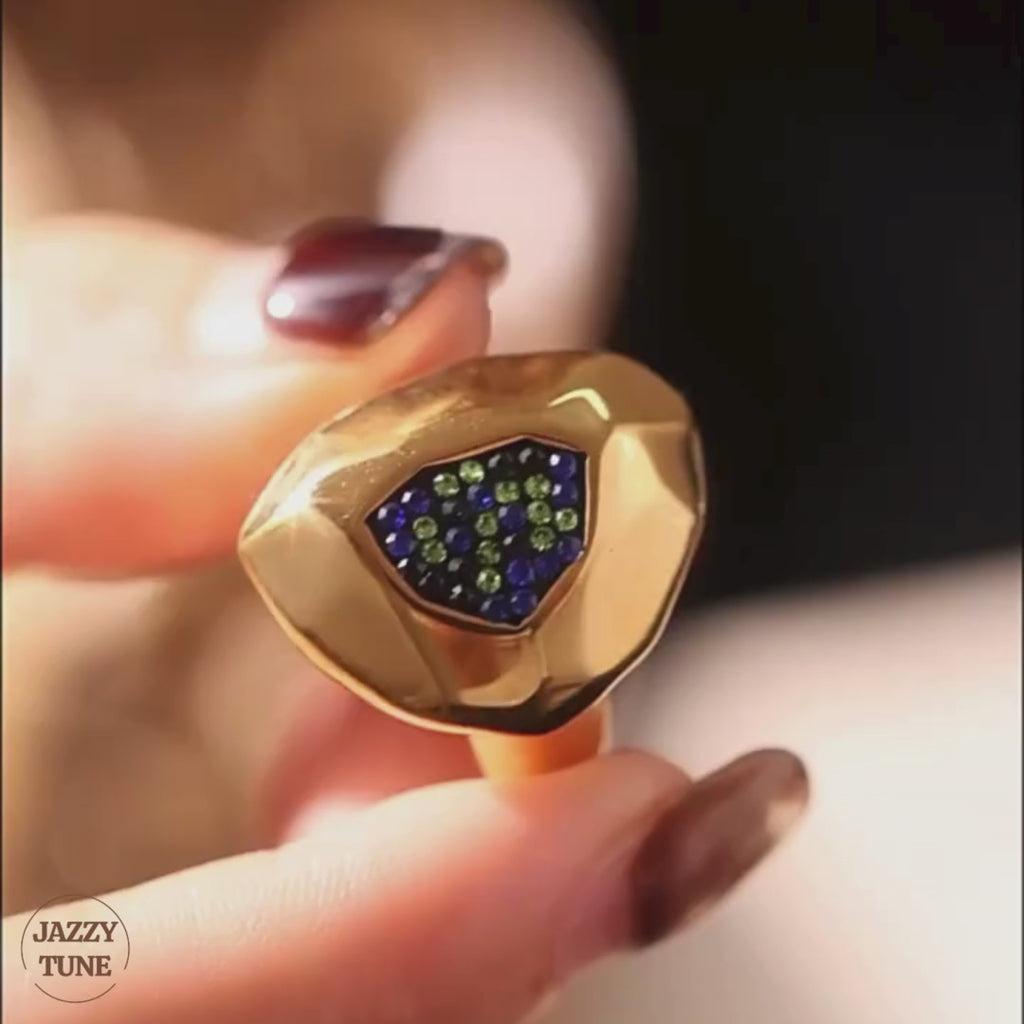 Chunky Irregular Index Ring