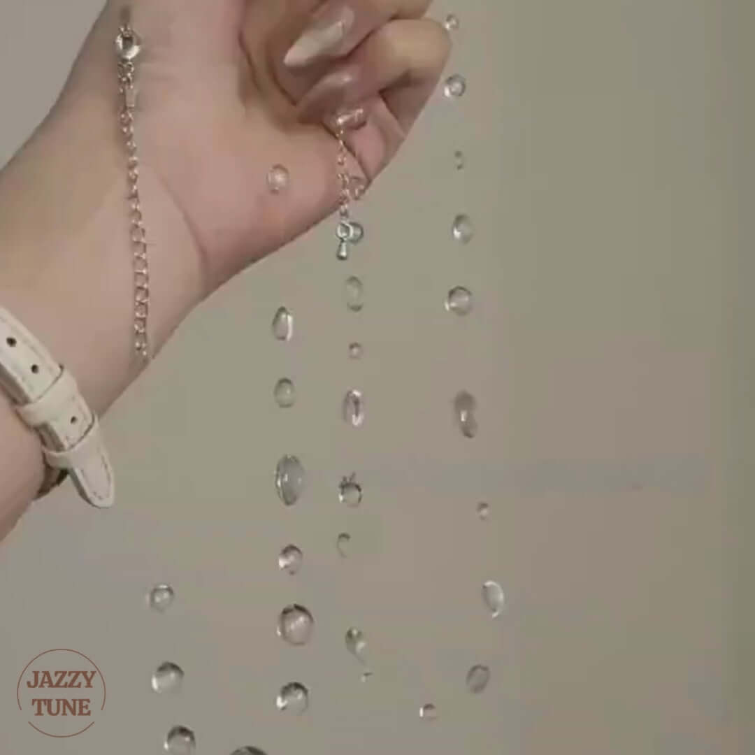 Fairy Transparent Dewdrop Necklace