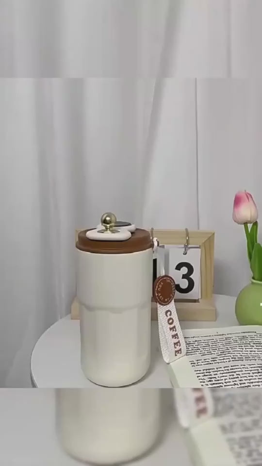 Smart Digital Portable Thermal Coffee Mug Stainless Steel