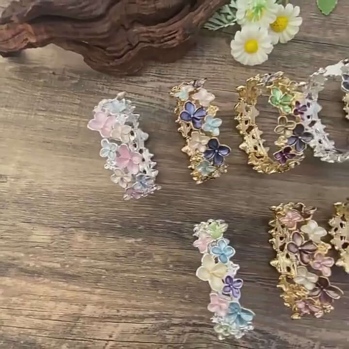 Hand-Painted Sakura Blossom Strengthy Bracelet | B3610