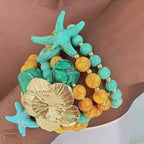 Chunky Flower Starfish Vacation Bracelet