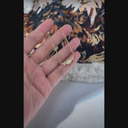 Opal Gemstone Necklace and Ring Set | HJZB-288