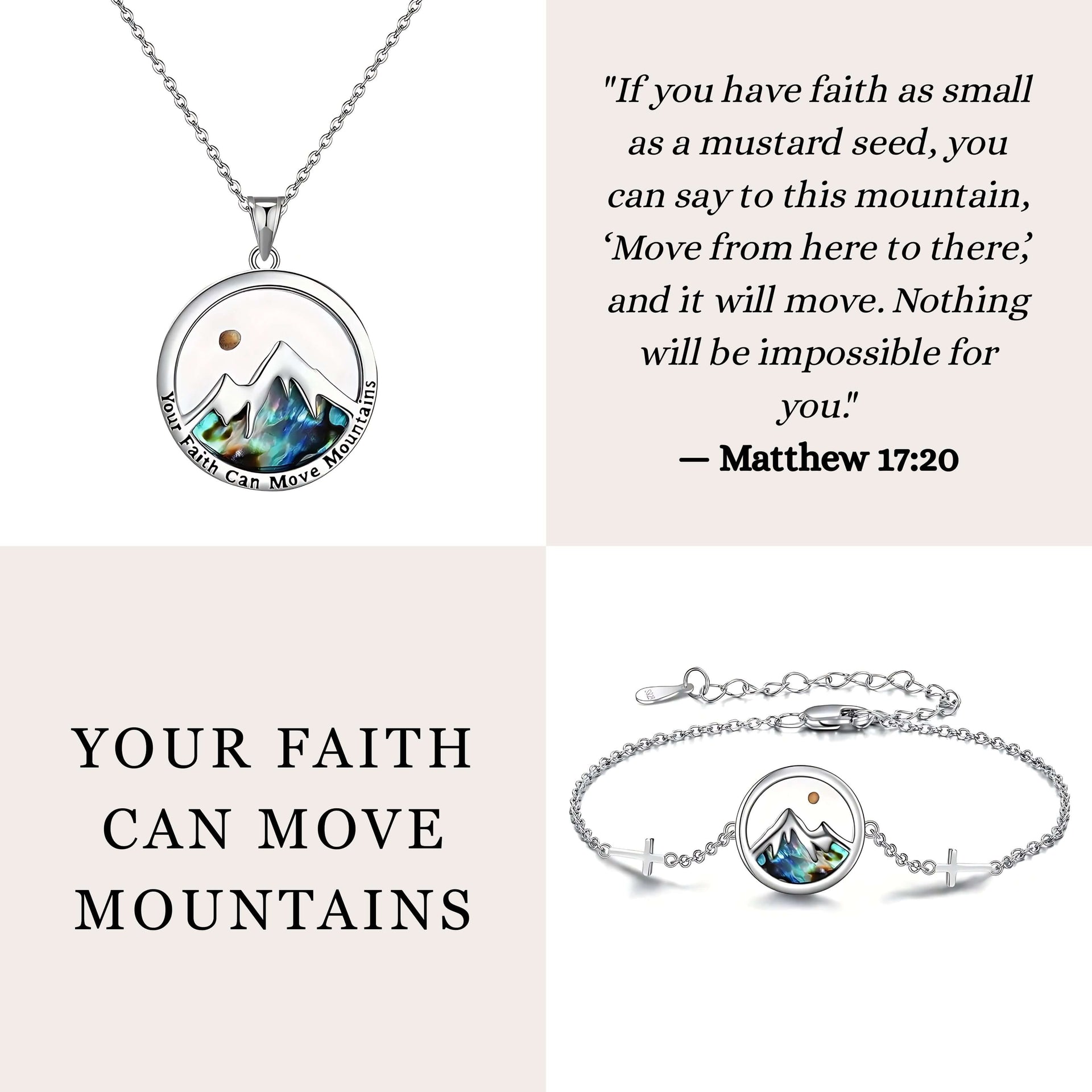 Mustard Seed Mountain Silver Set | JD001